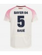 Bayer Leverkusen Loic Bade #5 Vieraspaita 2025-26 Lyhythihainen Bayer Leverkusen Loic Bade #5 Vieraspaita 2025-26 Lyhythihainen